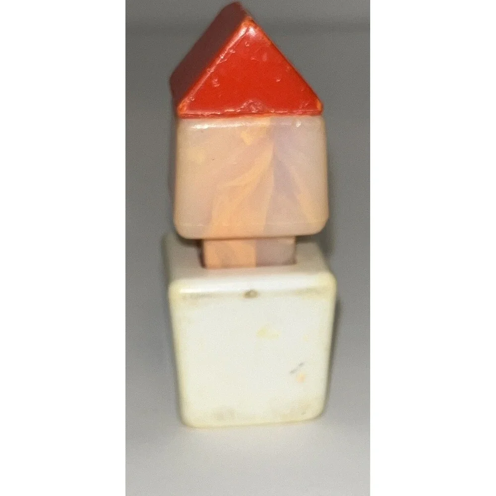 Vintage Little People McDonald's Restaurant Worker Figure Server Clerk Red Hat